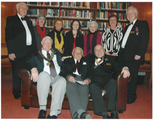 Dignitaries at a Windsor Rotary Club concert in aid of Action for Children