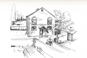 Artist's impression of Bridge Street Chapel