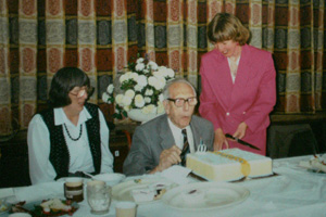 Rev Dr William Platt celebrates his 100th birthday at Burnham Methodist Church