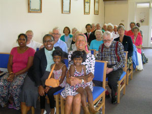 Congregation at Burnham Methodist Church