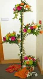 Floral display depicting Cotton
