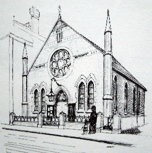 Artist's impression of Queen Street Chapel
