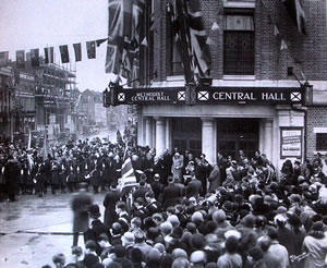 Opening of Central Hall, 1932
