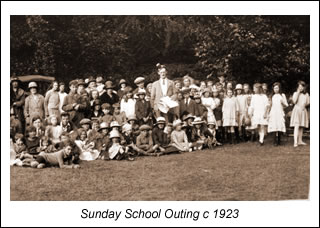 Sunday School Outing to Burnham Beeches, 1923