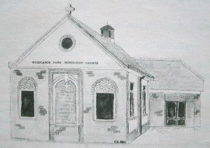 Line drawing of current chapel